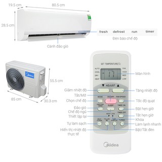 Máy lạnh Midea Inverter 1.5 HP MSAFA-13CRDN8 (Miễn phí giao tại HCM-ngoài tỉnh liên hệ shop)