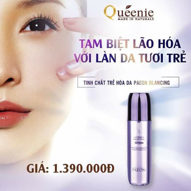 Tinh chất tái tạo trẻ hóa làn da queenie 40ml - ảnh sản phẩm 1