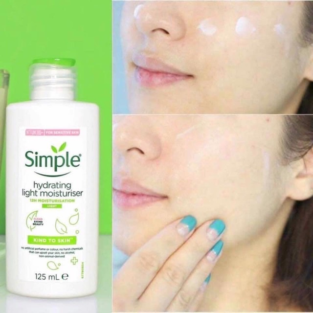 Sữa Dưỡng Ẩm Simple Kind To Skin Hydrating Light Moisturiser