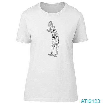 Áo In Hình Cô Gái Đẹp Mẫu ATI0123