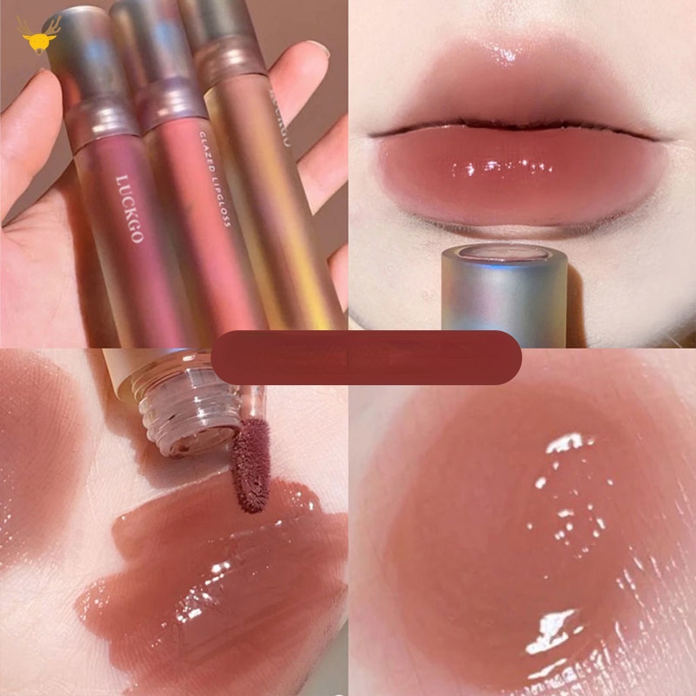 Son Môi Dưỡng Ẩm Chống Thấm Nước Lâu Trôi Thiết Kế Vỏ Sò Tráng Gương Đẹp Mắt