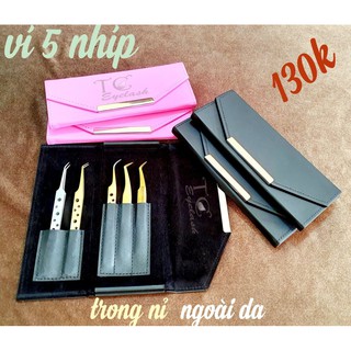 Ví cài nhíp nhỏ xinh, nắp gập sang chảnh