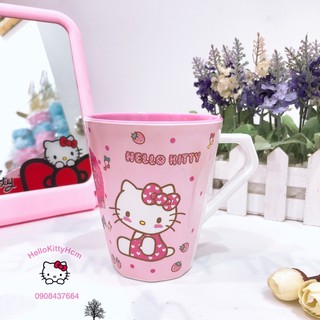 Ly quai melamin 450ml HelloKitty DoreaMon