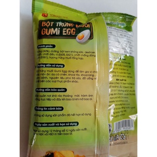 Bột trứng muối lắc Gumi egg
