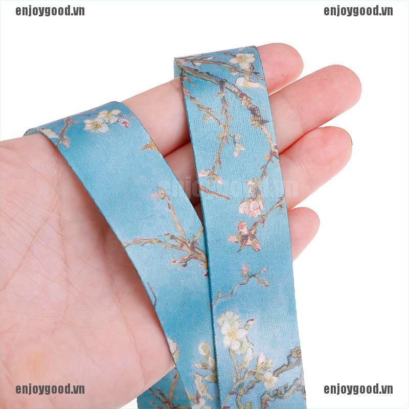 Dây đeo thẻ họa tiết xinh xắn chất lượng cao