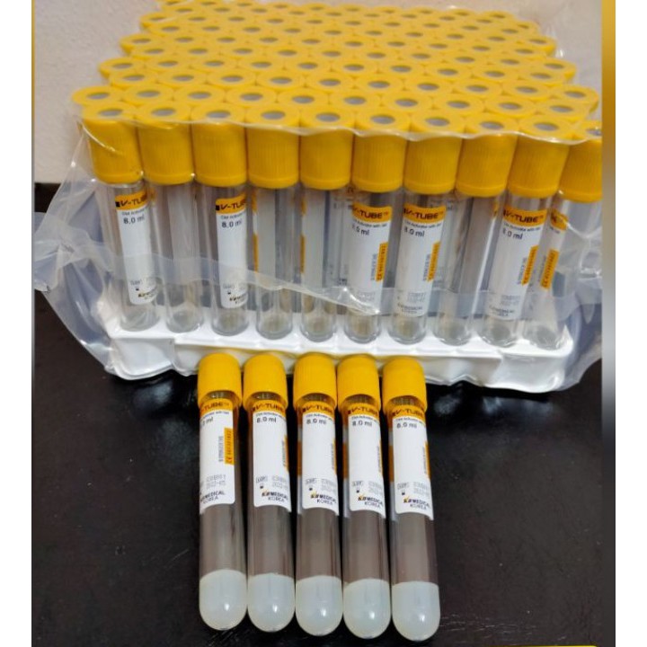 Ống ACD Hàn Quốc lấy máu áp lực âm làm PRP (V-TUBE)