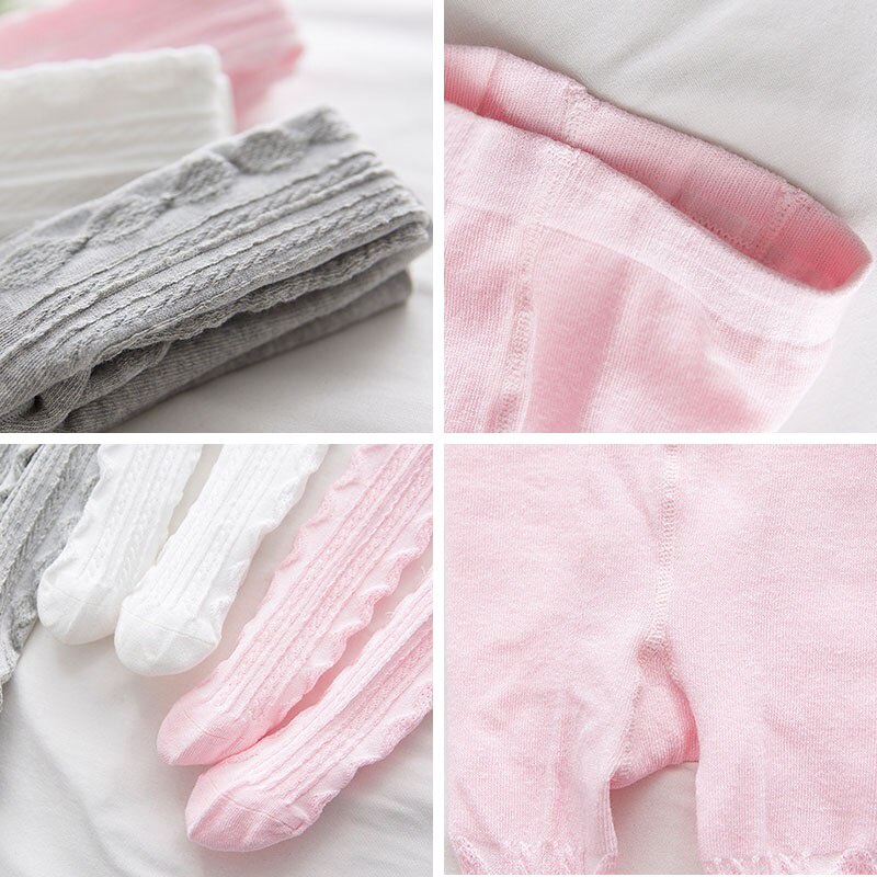 Quần Tất Lưới Mỏng Thoáng Khí Co Giãn Tốt Thời Trang Xuân Hè Cho Bé