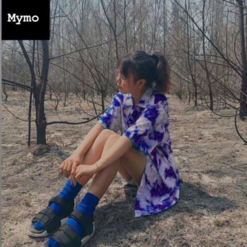 Áo Sơ Mi Tay Ngắn Unisex Cổ Bẻ Phông Cách Hàn Quốc Freesize