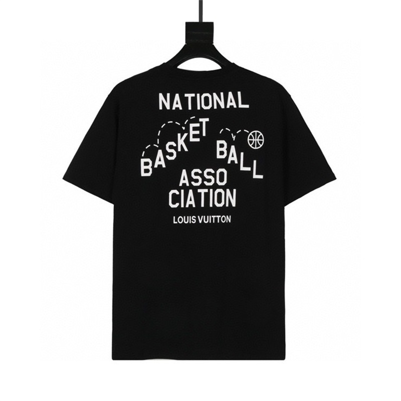 Áo Thun Bóng Rổ Tay Ngắn In Họa Tiết 1V Thời Trang Dành Cho Nam Và Nữ