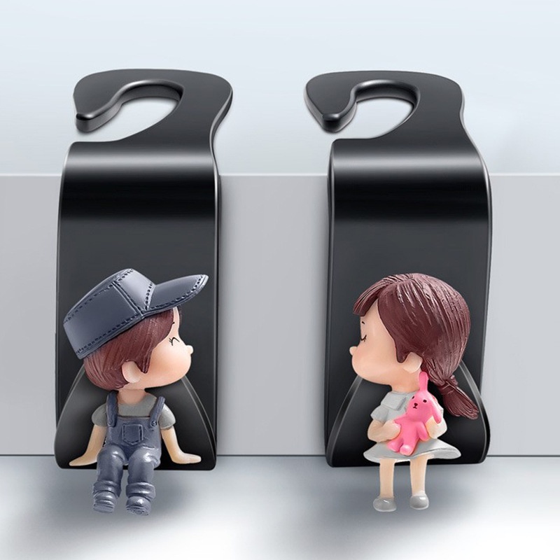 Móc Treo Đồ Gắn Sau Ghế Xe Hơi Đa Năng Tiện Dụng