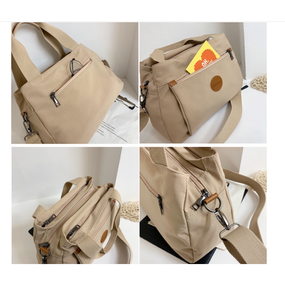 Túi xách nữ vải canvas thời trang cao cấp phong cách cá tính mới