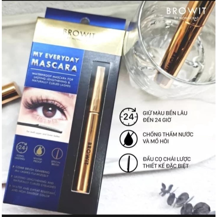 MASCARA BROWIT NONGCHAT THÁI LAN DATE MỚI 2024 GentsOfficialStore