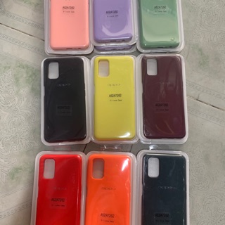 Ốp lưng Oppo A52 / A72 / A92 dẻo màu kiểu chống bẩn