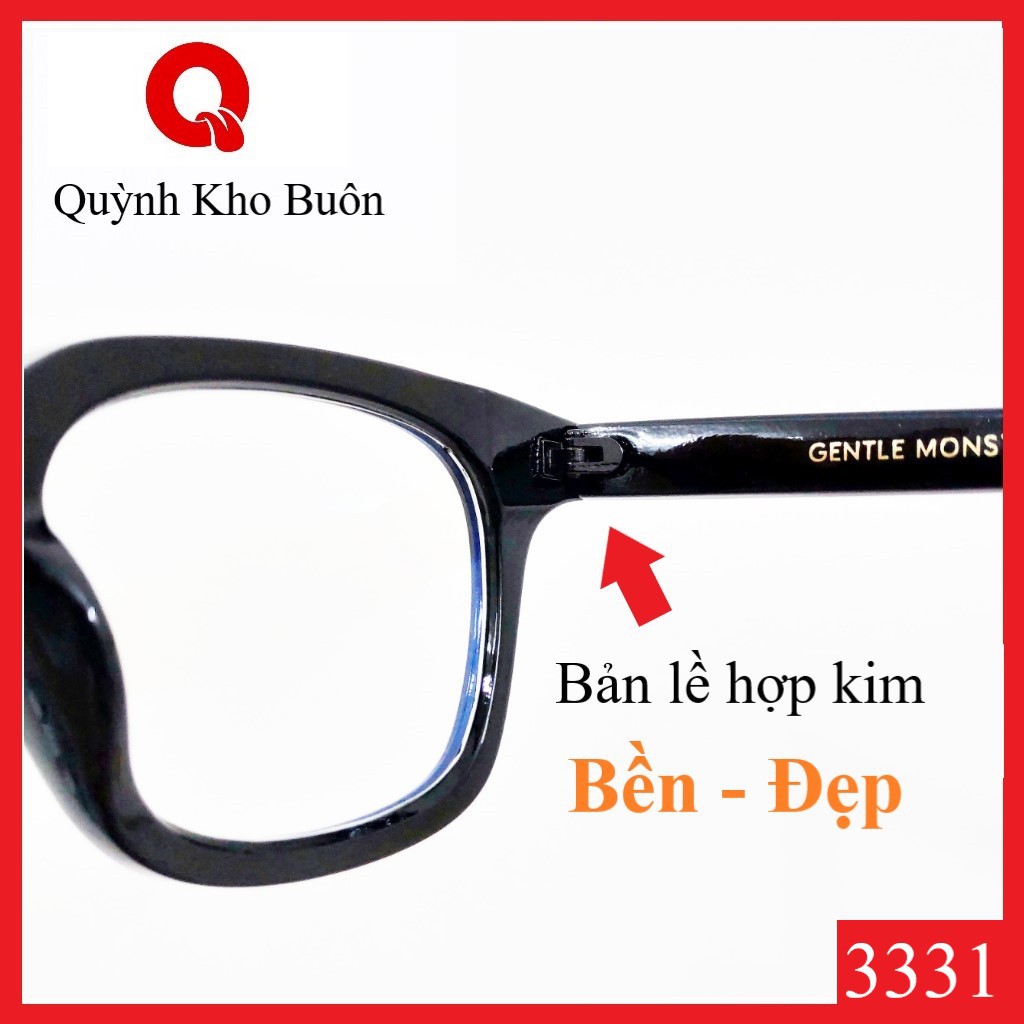Thanh lý hàng lỗi đẹp Kính mát nam nữ , thiết kế mắt vuông dễ đeo màu sắc thời trang THANH LÝ 3331