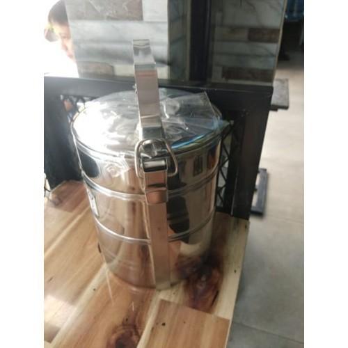 CAMEN HỘP ĐỰNG CƠM 3 TẦNG INOX KHÔNG GỈ 12CM CAO CẤP