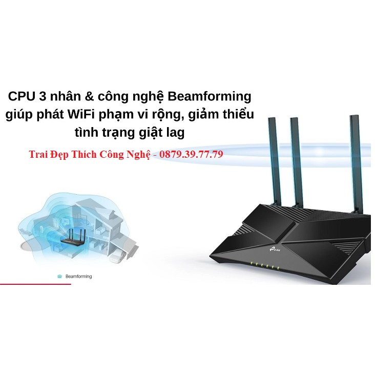 Thiết bị mạng Router Wifi TP-Link Archer Ax10 chuẩn Wifi 6 AX1500-Chính Hãng VN | BigBuy360 - bigbuy360.vn