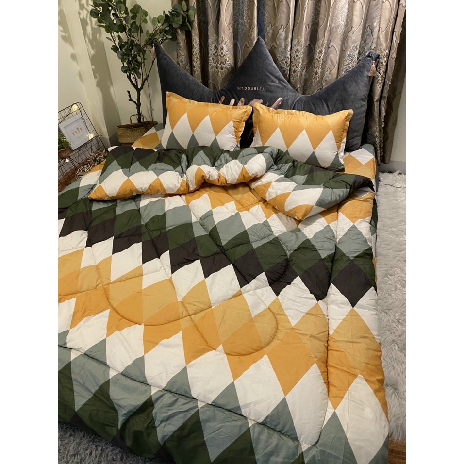 Chăn phao siêu nhẹ, Chăn bông gòn cotton poly 1m9x2m1 (nhiều màu lựa chọn)