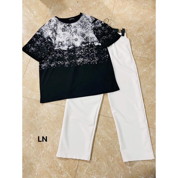 Sét áo vảy sơn + quần kaki DA6