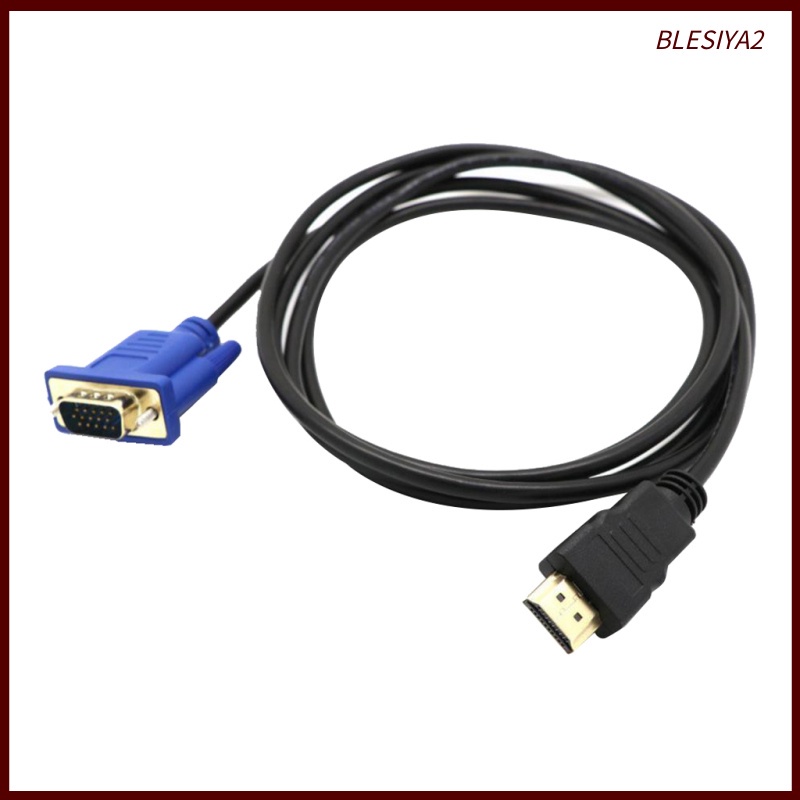 Cáp ChuyểN ĐổI 1080P HDMI Sang VGA Cho HDTV 3ft - Bộ 2 CáI