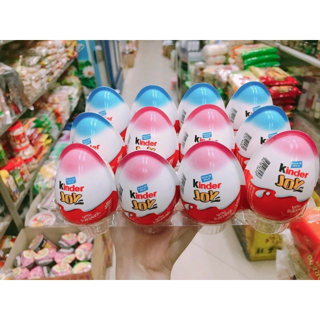 Combo144 trứng kinder joy Date Mới