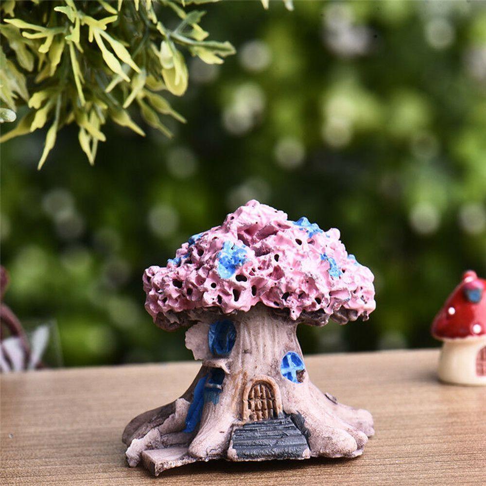 Đồ trang trí Tượng NICKOLAS Mini Bằng Nhựa Resin Trang Trí Sân Vườn DIY