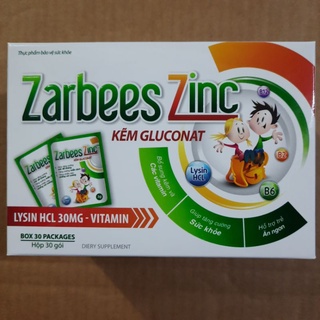 Zabees zinc bổ sung kẽm, hỗ trợ ăn ngon, tăng cường sức khỏe