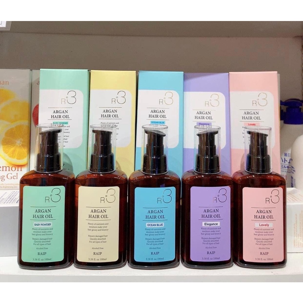 MBC M35 Tinh dầu dưỡng tóc Raip Argan Hair Oil R3 100ml