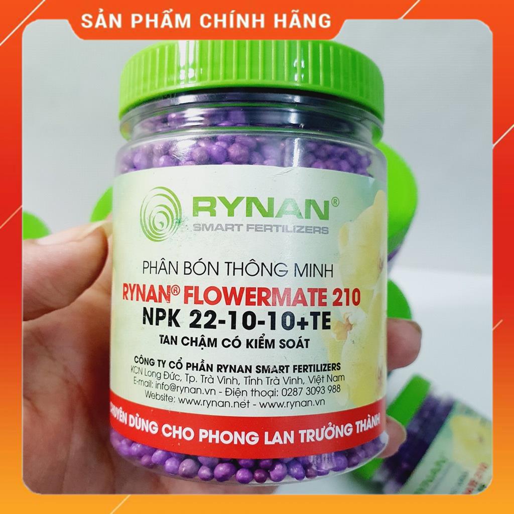 Rynan Phân Tan Chậm Cho Cây Con-Trưởng Thành-Ra Hoa Dùng Bón Lan, Bonsai Rynan200/ Rynan210/ Rynan220 150gr