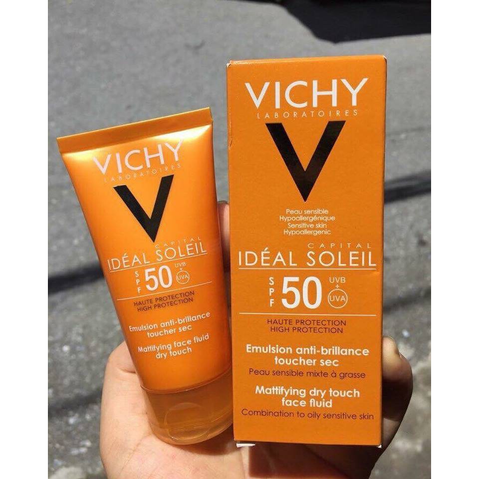 KEM CHỐNG NẮNG Vichy Ideal Soleil Spf 50 50ML