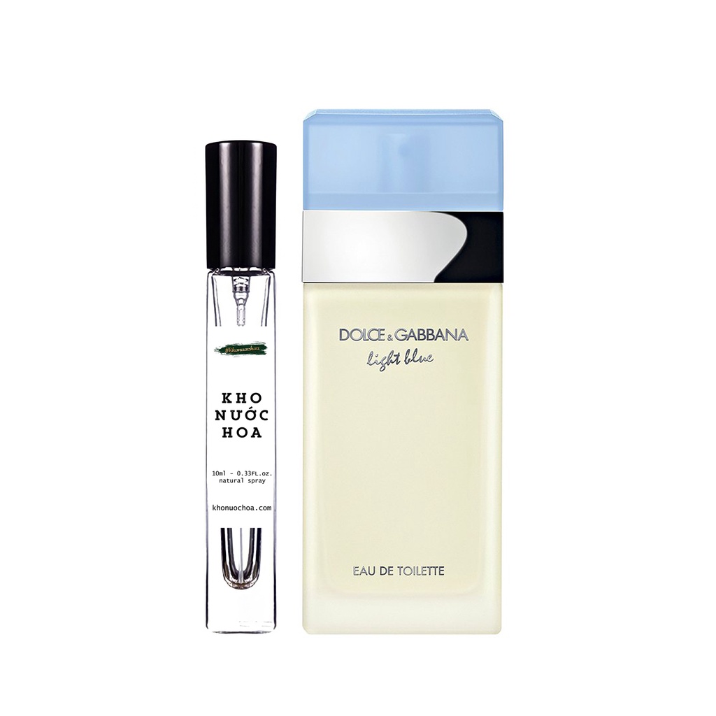 Nước hoa dùng thử Light blue for her EDT