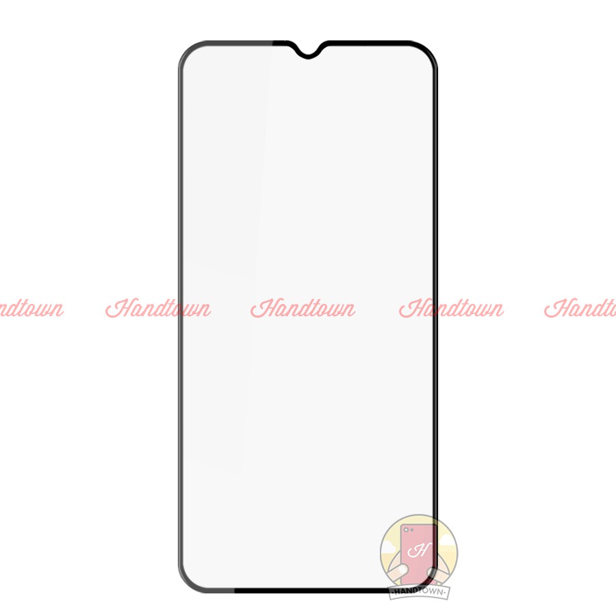 Cường Lực Viền Mỏng Dành Cho Realme 5 / Realme 5 Pro / Realme Q Không Lấn Màn Full Màn Đen Full Keo