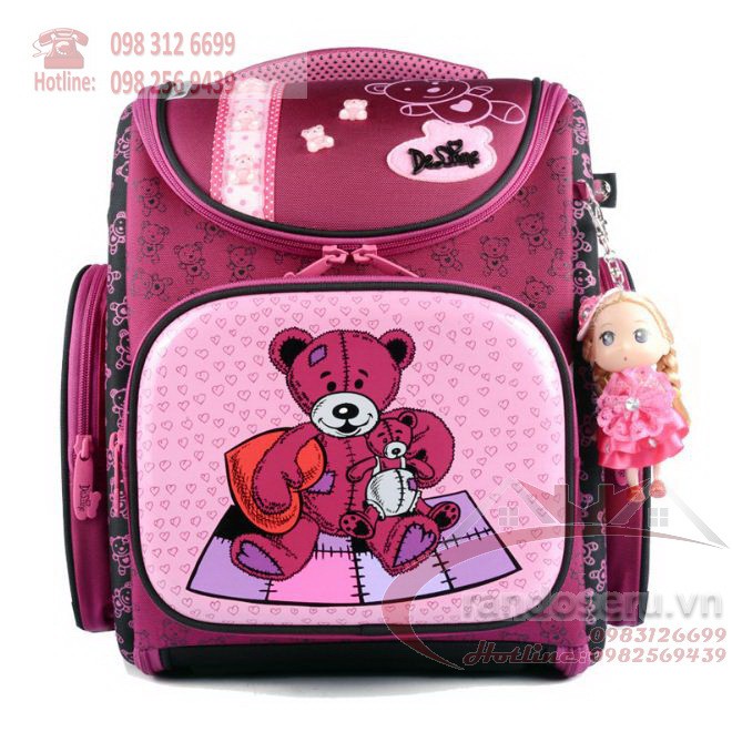 Ba lô cặp sách chống gù lưng cho học sinh tiểu học hàng chính hãng Nga,RUSSIA brand of school bags