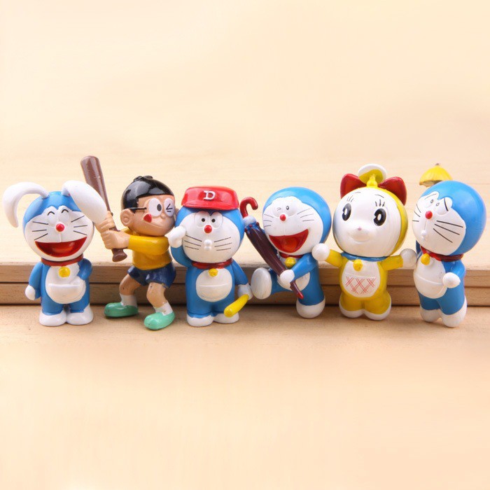Mô Hình Doraemon - Figure Doremon Nobita Doremi Cực Dễ thương