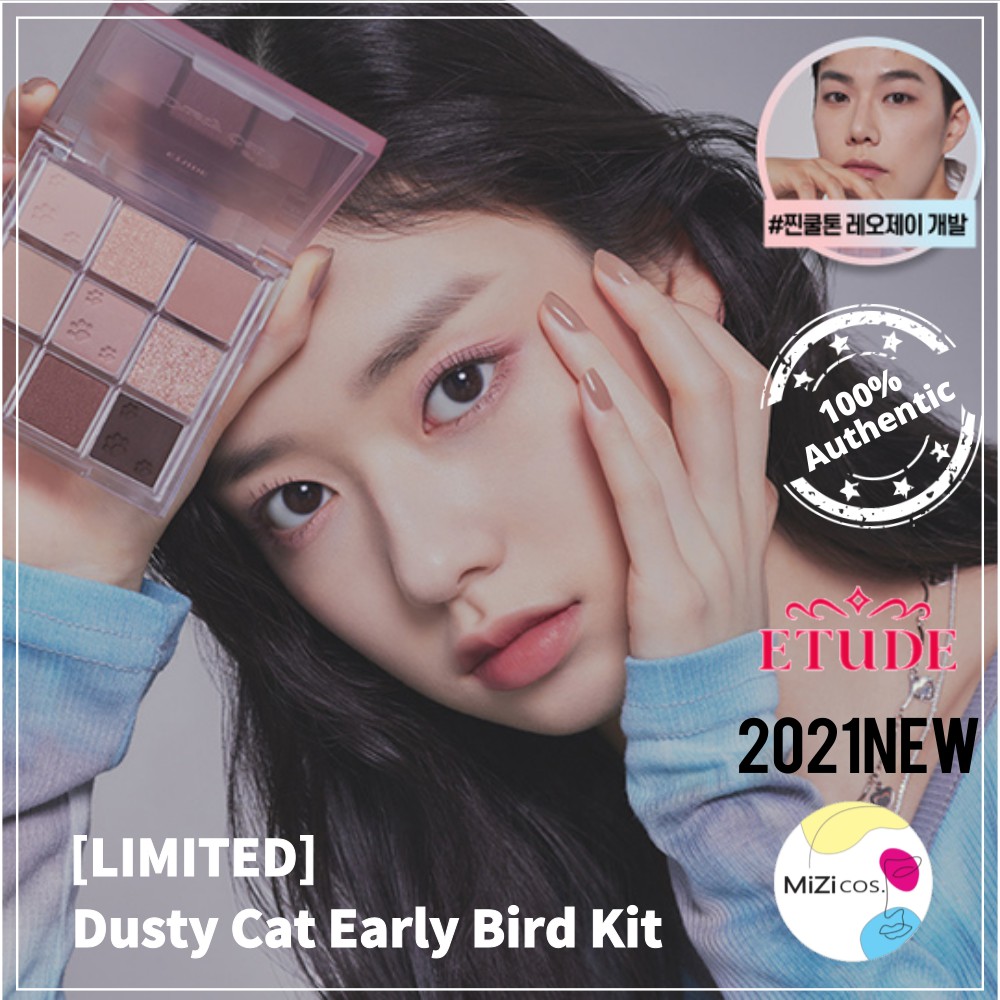 (Hàng Mới Về) Bảng Phấn Mắt Etude Hình Mèo Nhiều Màu Sắc