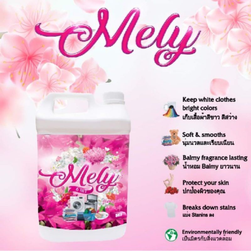 Nước giặt + xả. Mely