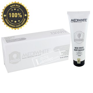 Kem trang điểm làm trắng da toàn thân Medi White Body Makeup 120ml