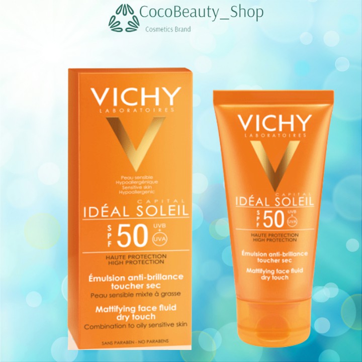 [CHÍNH HÃNG] KEM CHỐNG NẮNG VICHY IDEAL SOLEIL SPF50+ 50ML