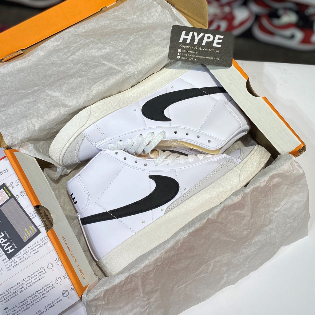 Giày sneaker cổ cao Blazer Mid 77 Vintage | Phiên bản 1:1 .