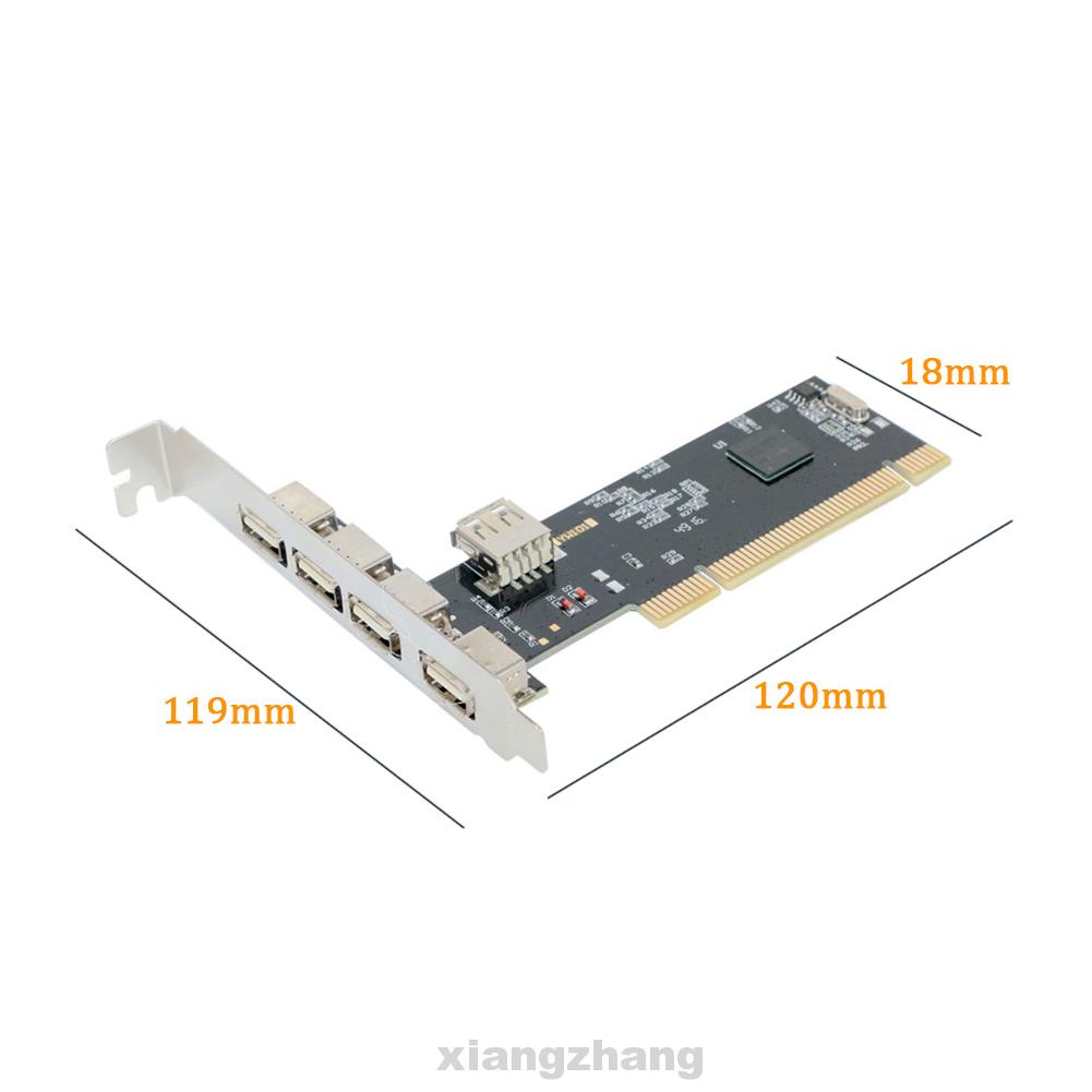 Card Mở Rộng 5 Cổng 480 Mbps Pci Tốc Độ Cao Thẻ