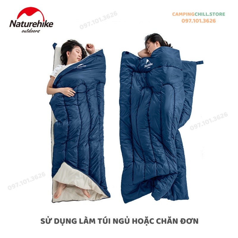 [CHÍNH HÃNG] TÚI NGỦ DÃ NGOẠI, CẮM TRẠI NATUREHIKE NH19S015-D | BigBuy360 - bigbuy360.vn