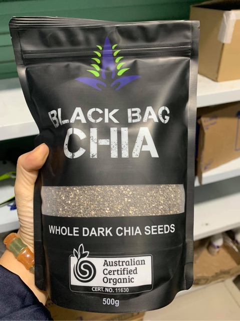 Black Chia Bag của Úc 500g date 2023