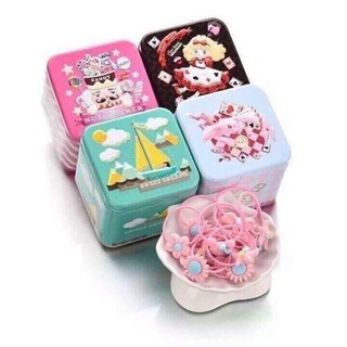 Hộp 40 dây buộc tóc cho bé