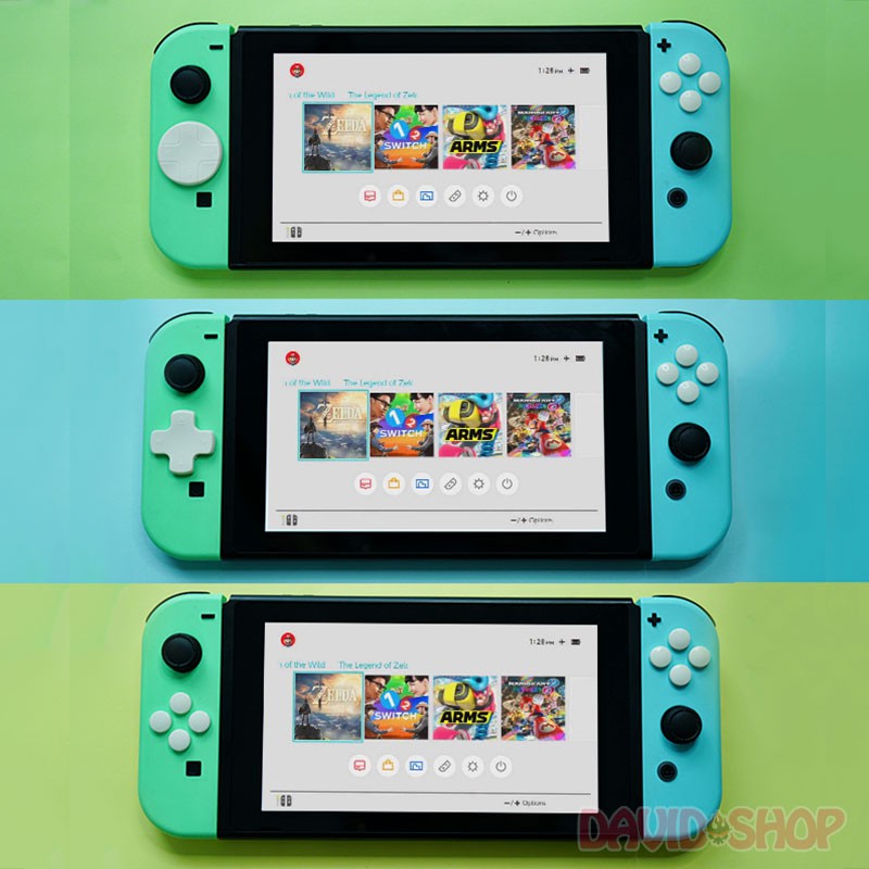 Nút bấm dán chính hãng KUMEN cho tay cầm Joy-Con - Nintendo Switch / OLED