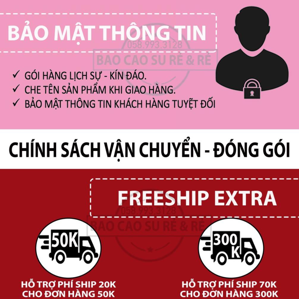 (CHE TÊN) Bao cao su SIÊU MỎNG Durex Fetherlite hộp 3 bao