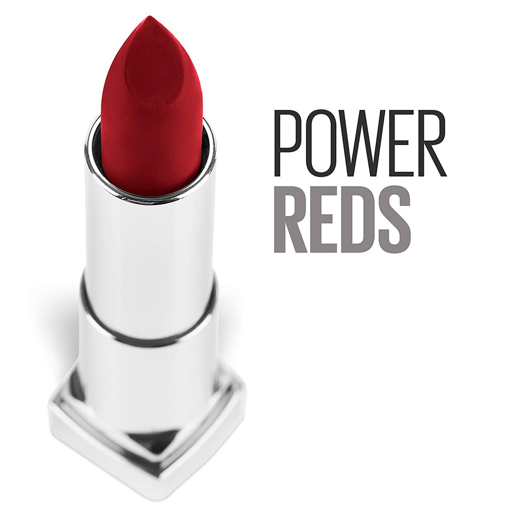 Son môi đỏ Maybelline New York ColorSensational Lipcolor Red Revolution 630 4,2g (Mỹ)