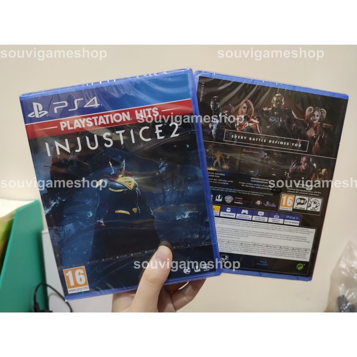 Đĩa Cd Chơi Game Ps4 Injustice 2 Bd Playstation 4