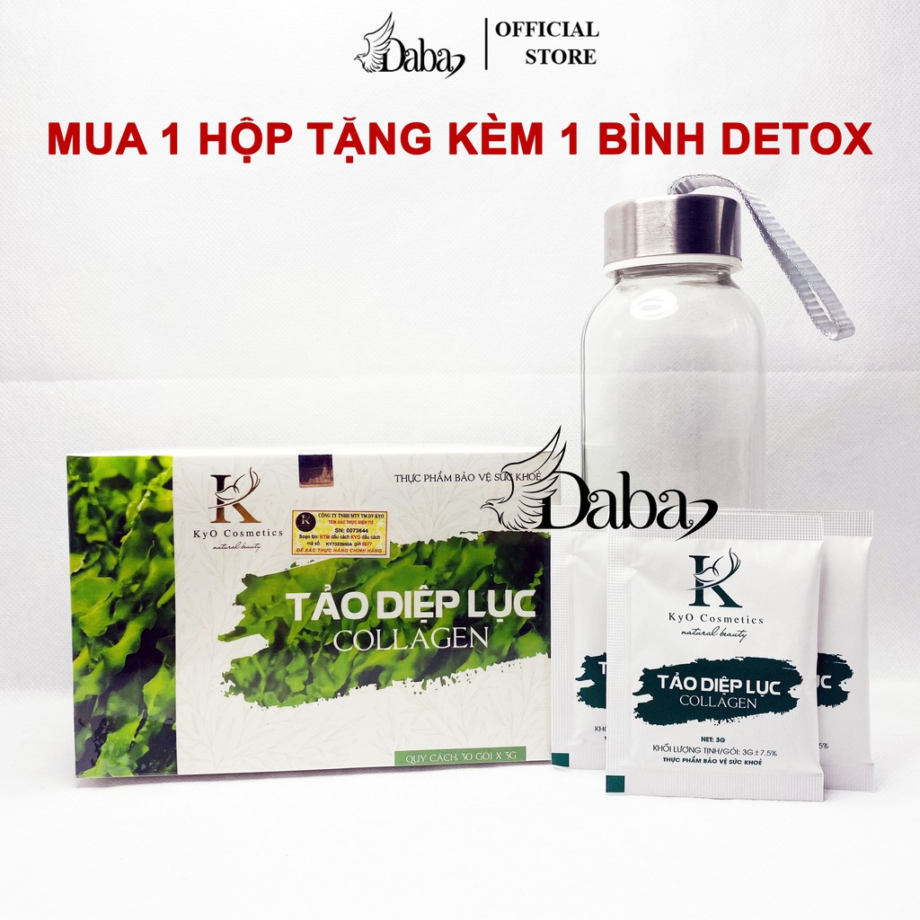 [ KHÔNG ĐÂU RẺ BẰNG ] TẢO DIỆP LỤC - COLLAGEN , tăng cường nội tiết tố phụ nữ, giúp da sáng min, chống lão hóa