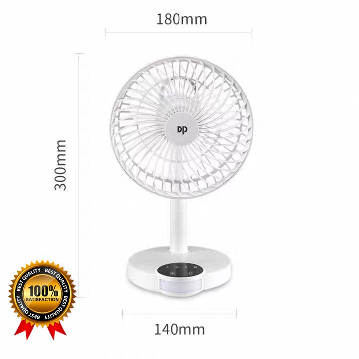 [Mã ELHA22 giảm 5% đơn 300K] Quạt Mini Cảm Ưng DP7626 Tích Điện