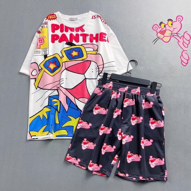Áo Thun 3D Unisex Pink Panther Ảnh Thật