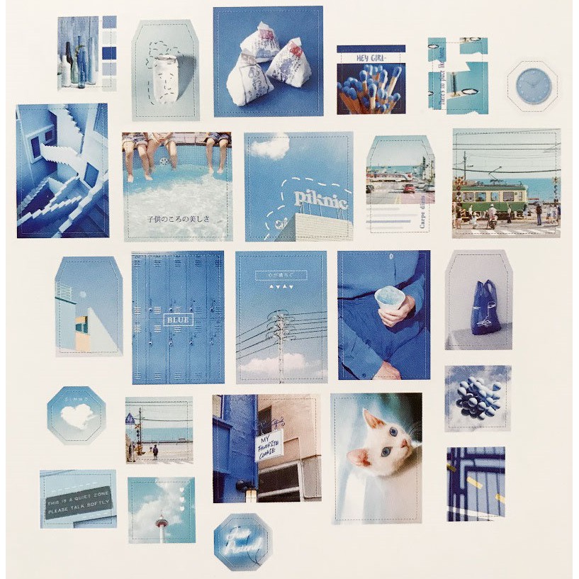 Set 50 sticker instagram (KHÔNG KEO) SG001 Gachini